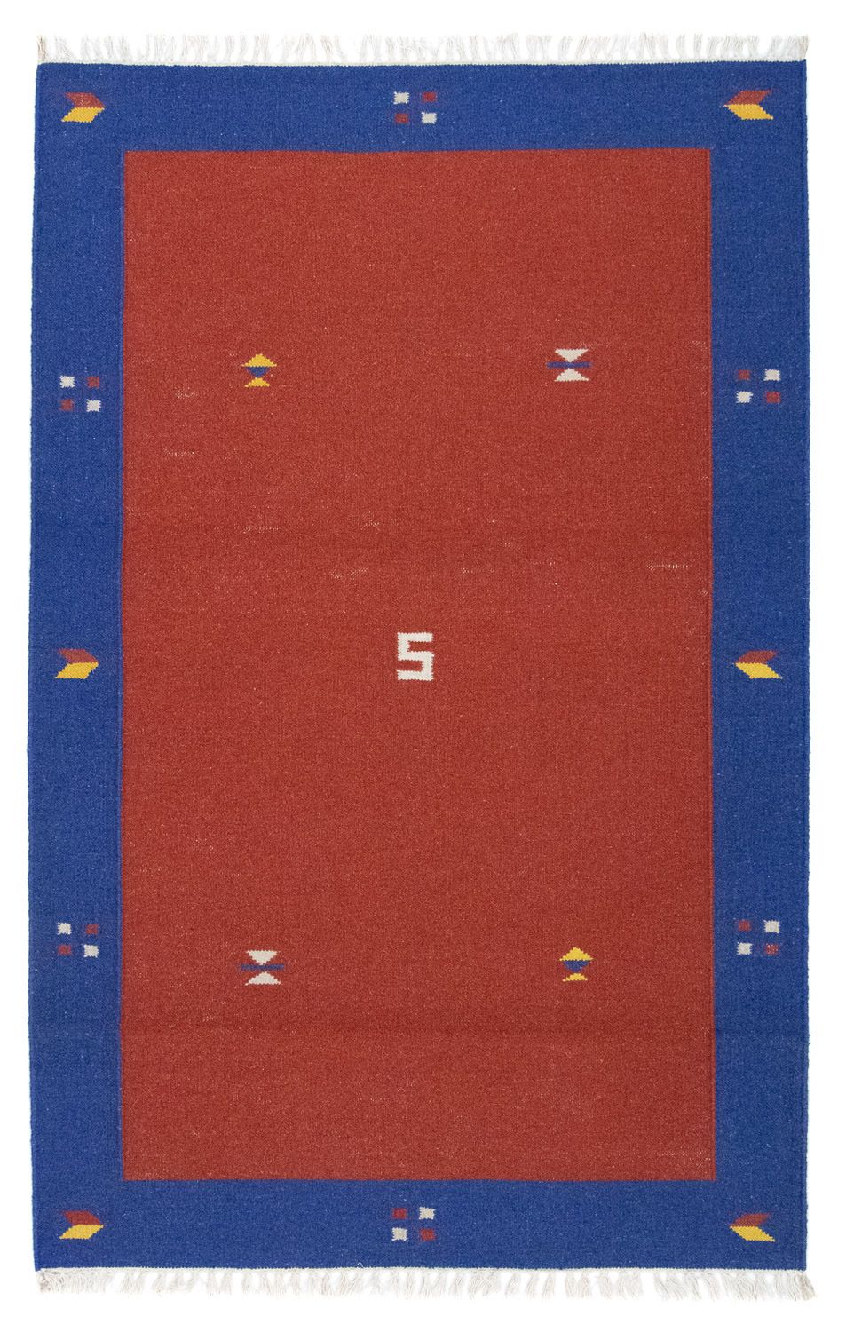 Kelim Teppich - Trendy 180 x 120 cm - rot