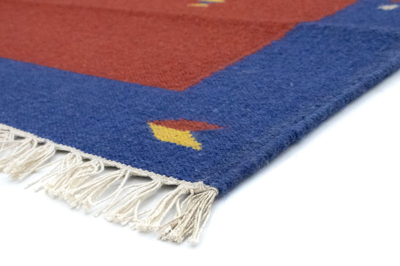 Kelim Teppich - Trendy 180 x 120 cm - rot