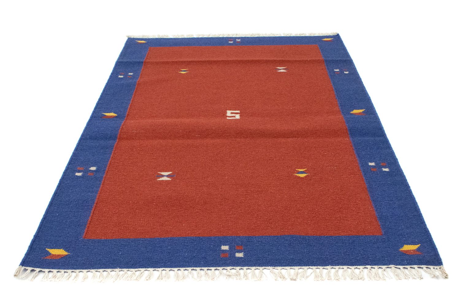 Kelim Teppich - Trendy 180 x 120 cm - rot