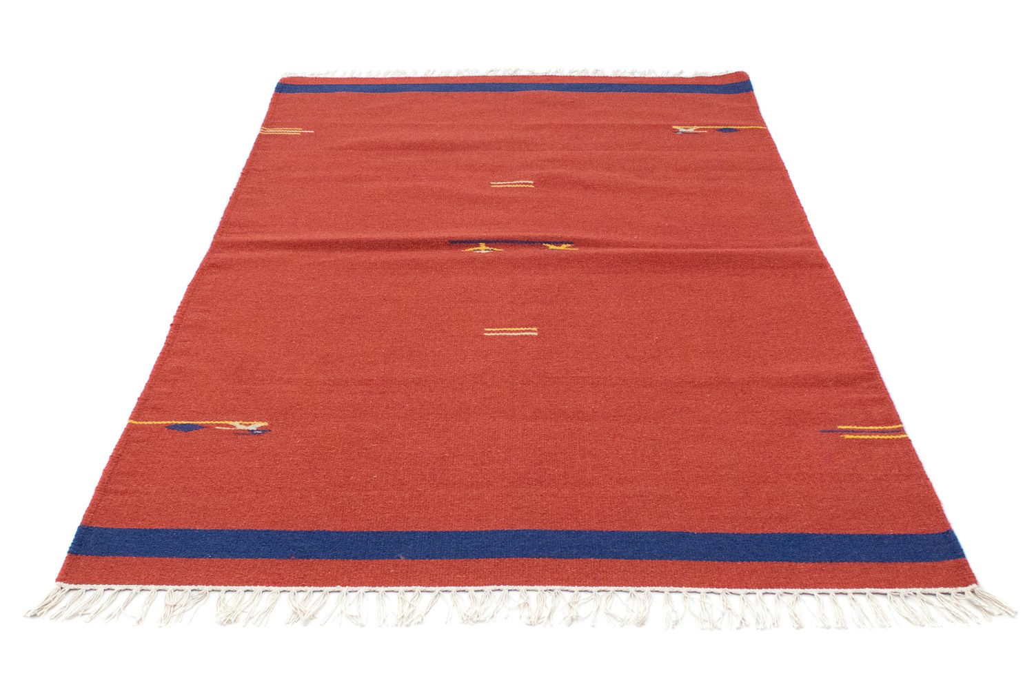 Kelim Teppich - Trendy 180 x 120 cm - rot