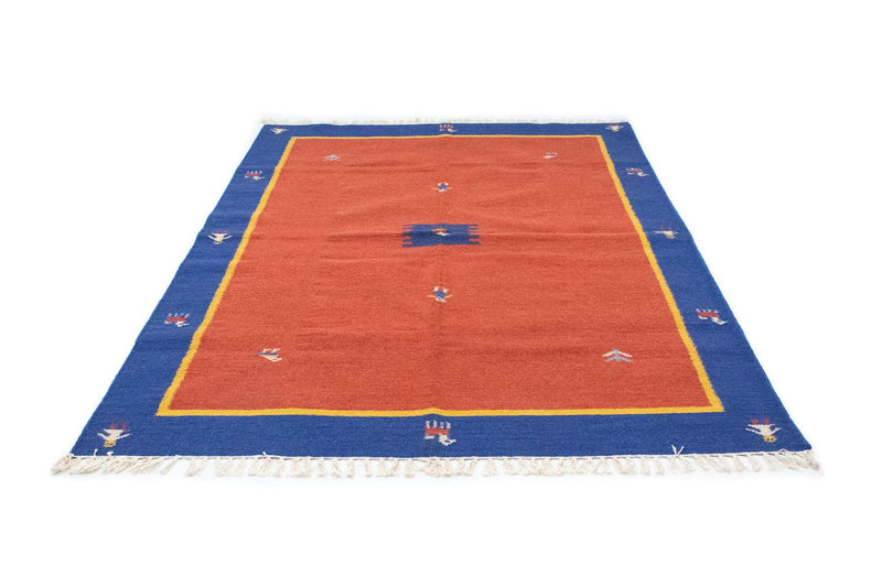 Kelim Teppich - Trendy 200 x 140 cm - orange