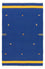 Kelim Teppich - Trendy 180 x 120 cm - blau