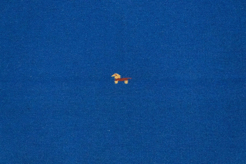 Kelim Teppich - Trendy 180 x 120 cm - blau