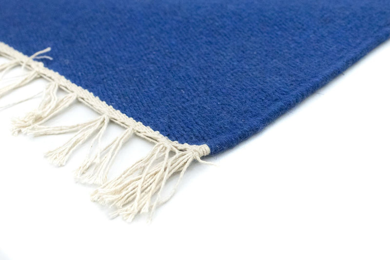 Kelim Teppich - Trendy 180 x 120 cm - blau