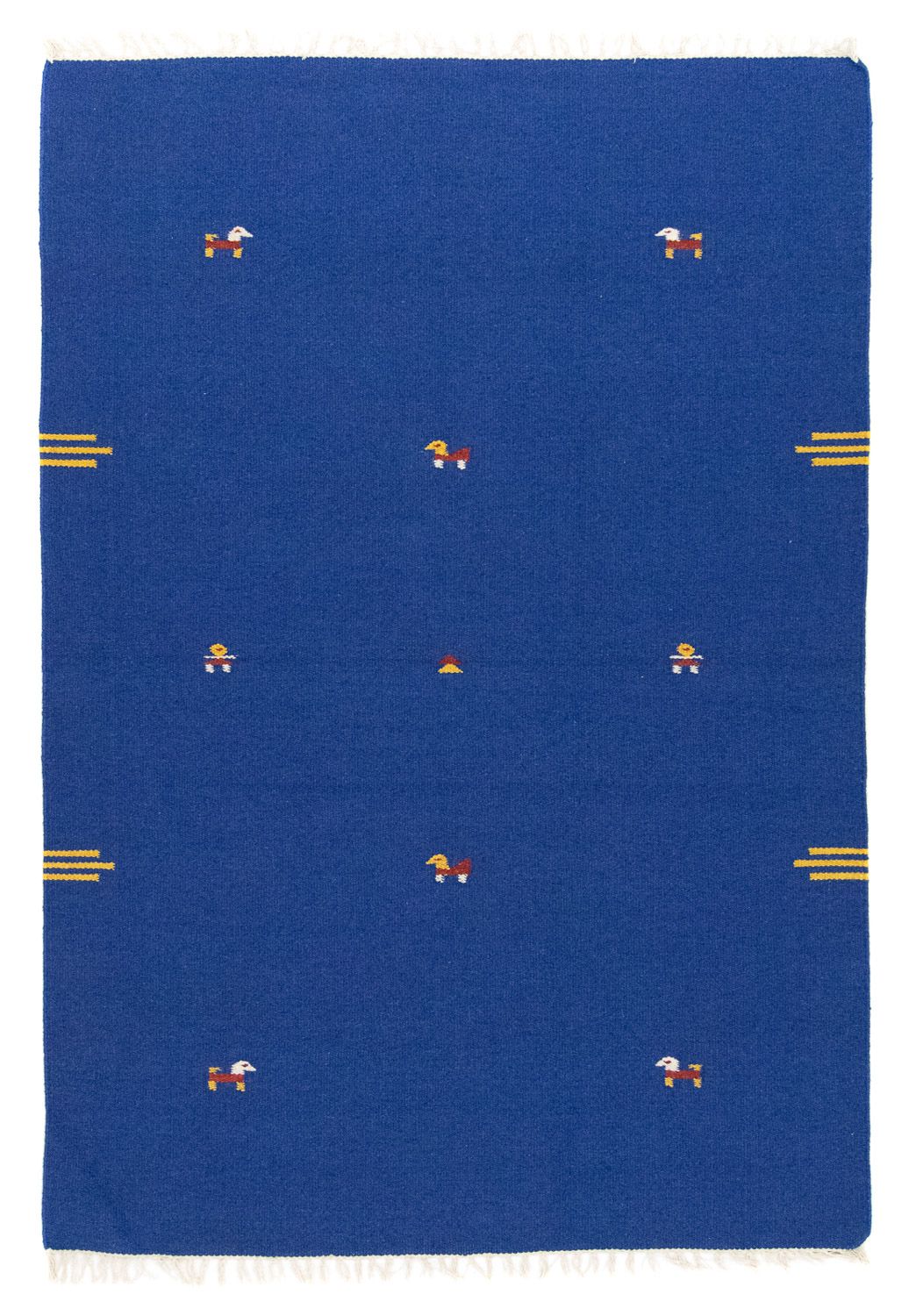 Kelim Teppich - Trendy 180 x 120 cm - blau