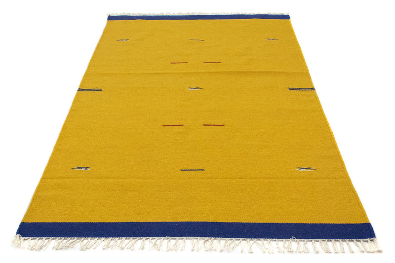 Kelim Teppich - Trendy 180 x 120 cm - gelb