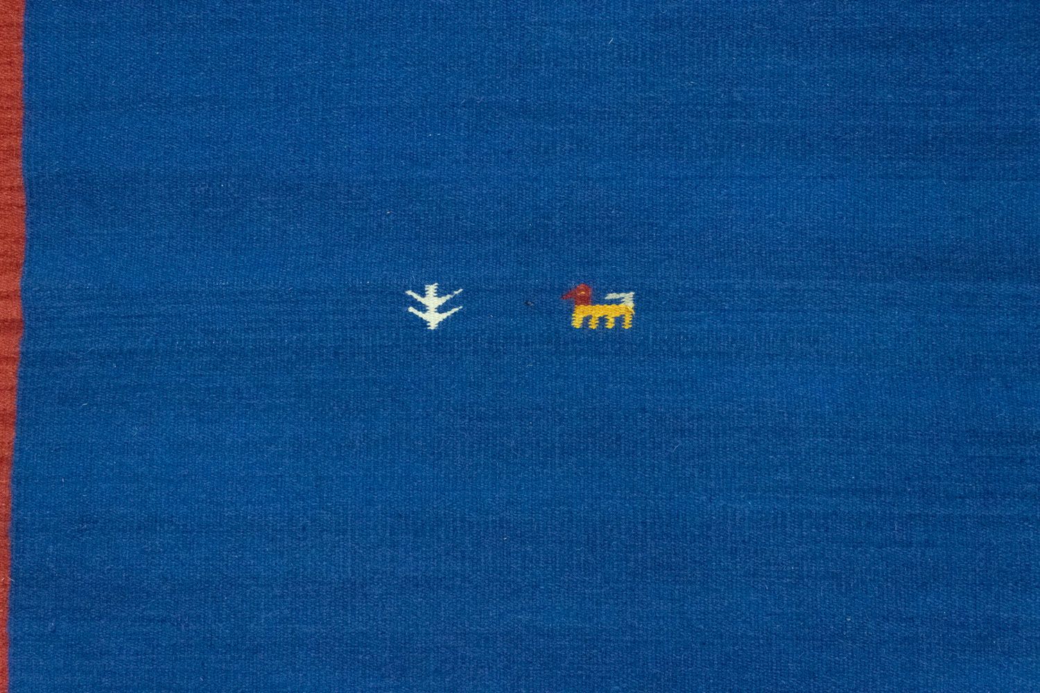 Kelim Teppich - Trendy 180 x 120 cm - blau