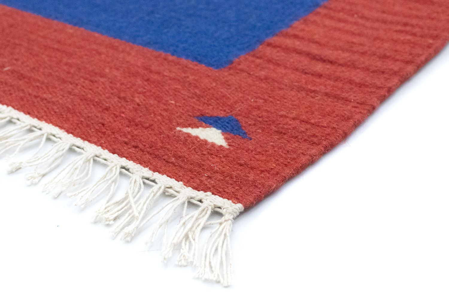 Kelim Teppich - Trendy 180 x 120 cm - blau