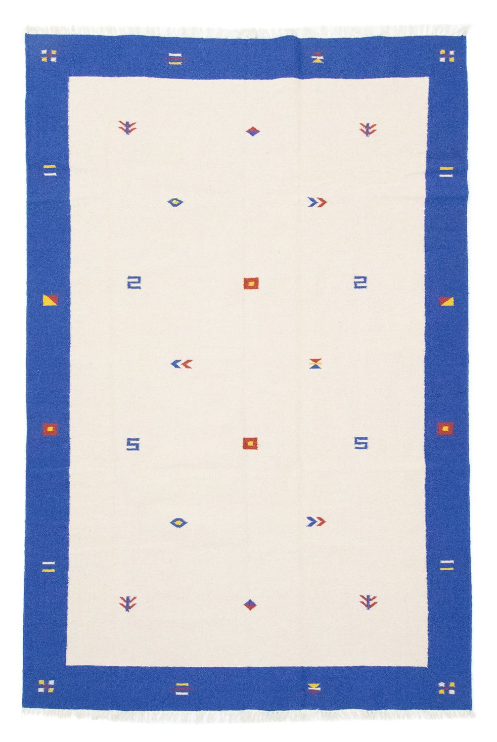 Kelim Teppich - Trendy 300 x 200 cm - beige