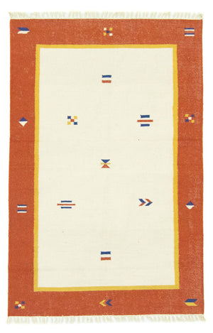 Kelim Teppich - Trendy 180 x 120 cm - beige