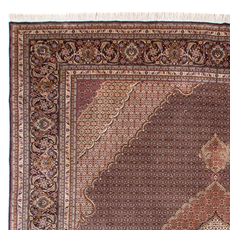 Perserteppich - Täbriz - Royal - 390 x 304 cm - schwarz