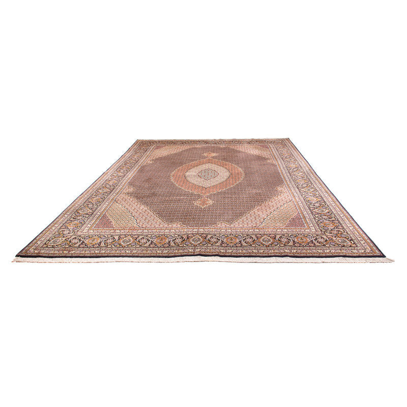 Perserteppich - Täbriz - Royal - 390 x 304 cm - schwarz
