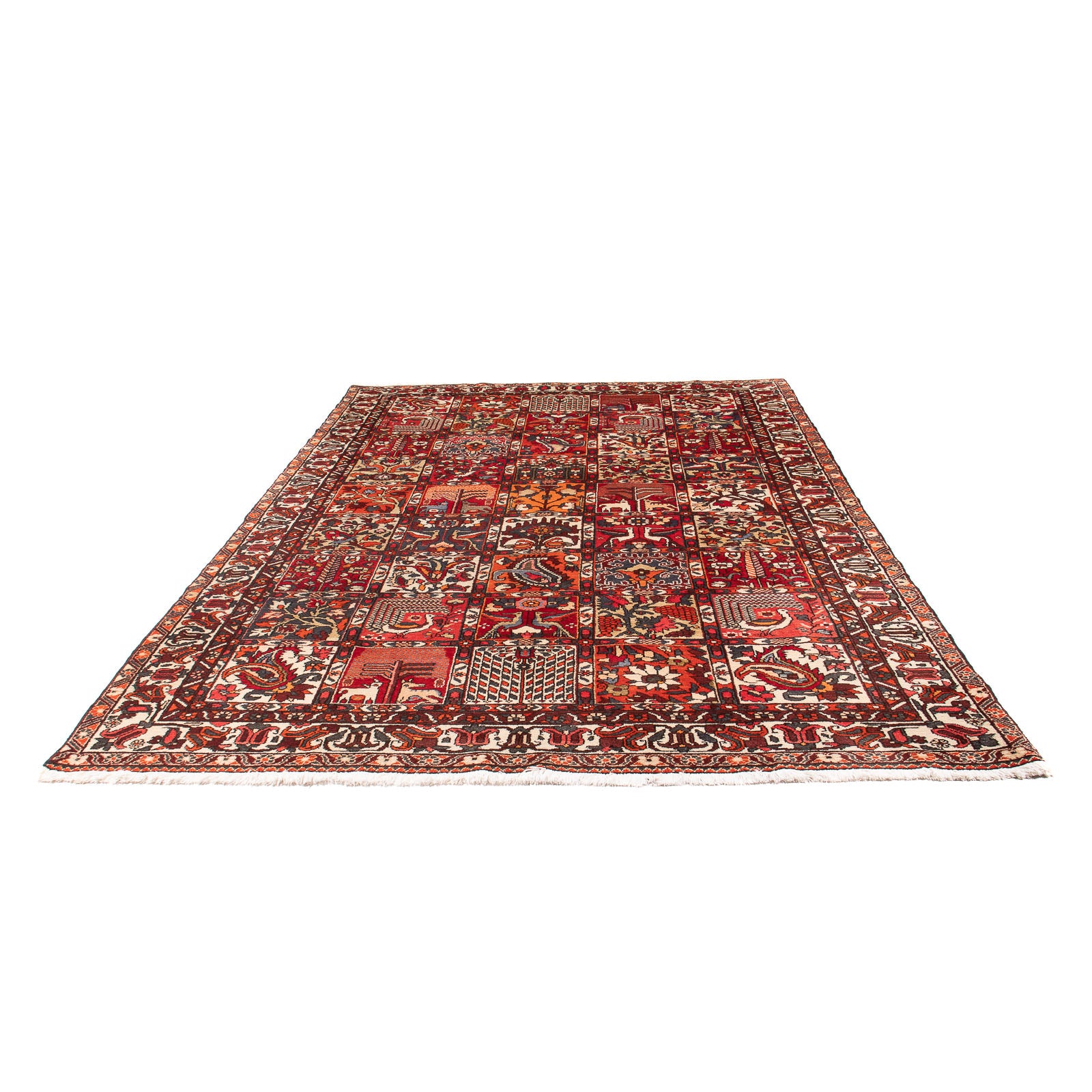 Perserteppich - Nomadic - 306 x 201 cm - rot