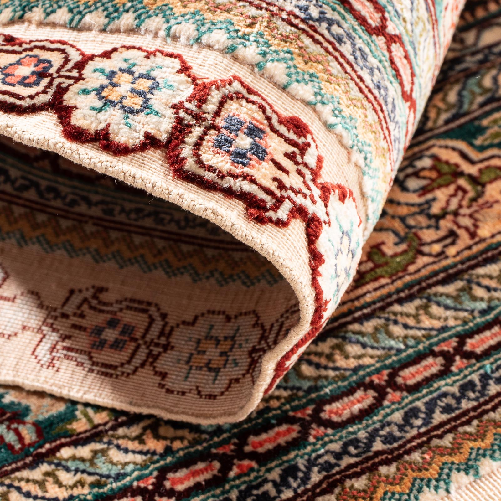 Orientteppich - Hereke - 91 x 62 cm - mehrfarbig