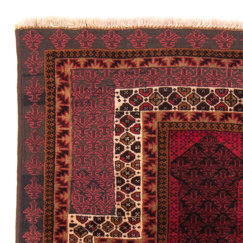 Belutsch Teppich - Gebetsteppich - 140 x 90 cm - dunkelblau