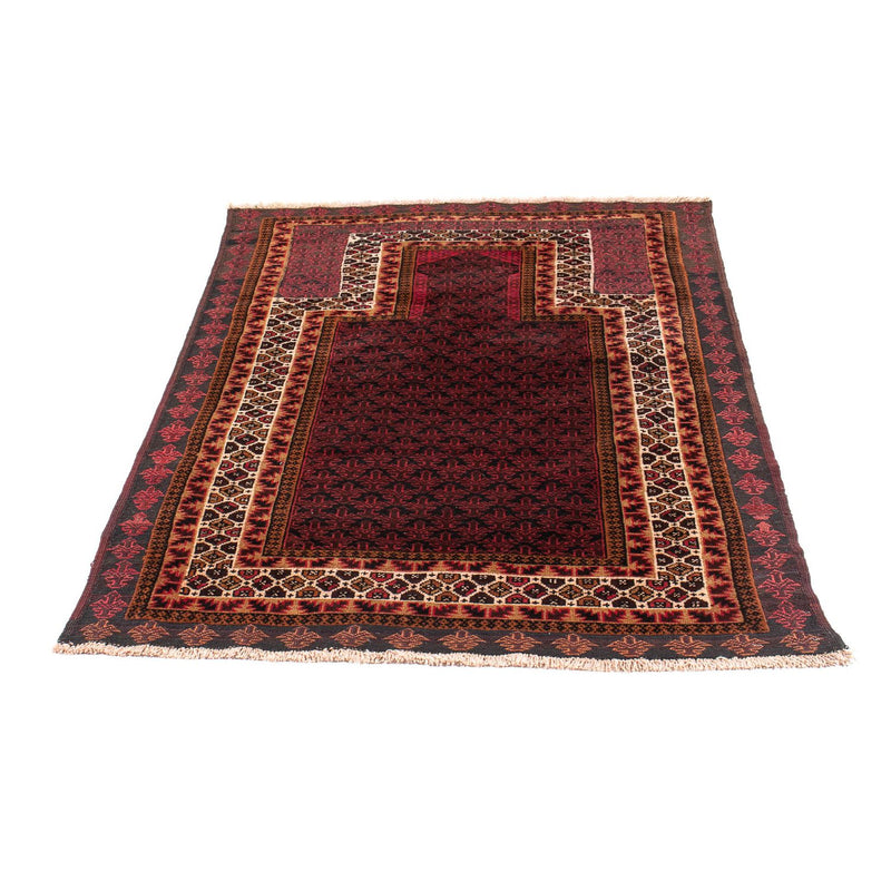 Belutsch Teppich - Gebetsteppich - 140 x 90 cm - dunkelblau