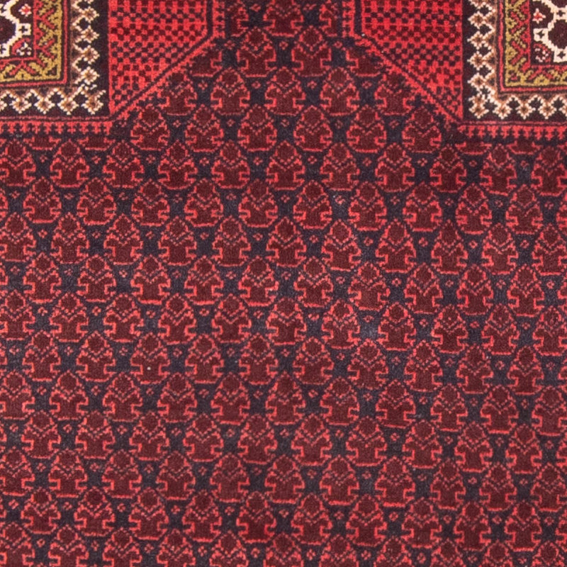 Belutsch Teppich - Gebetsteppich - 140 x 91 cm - dunkelblau