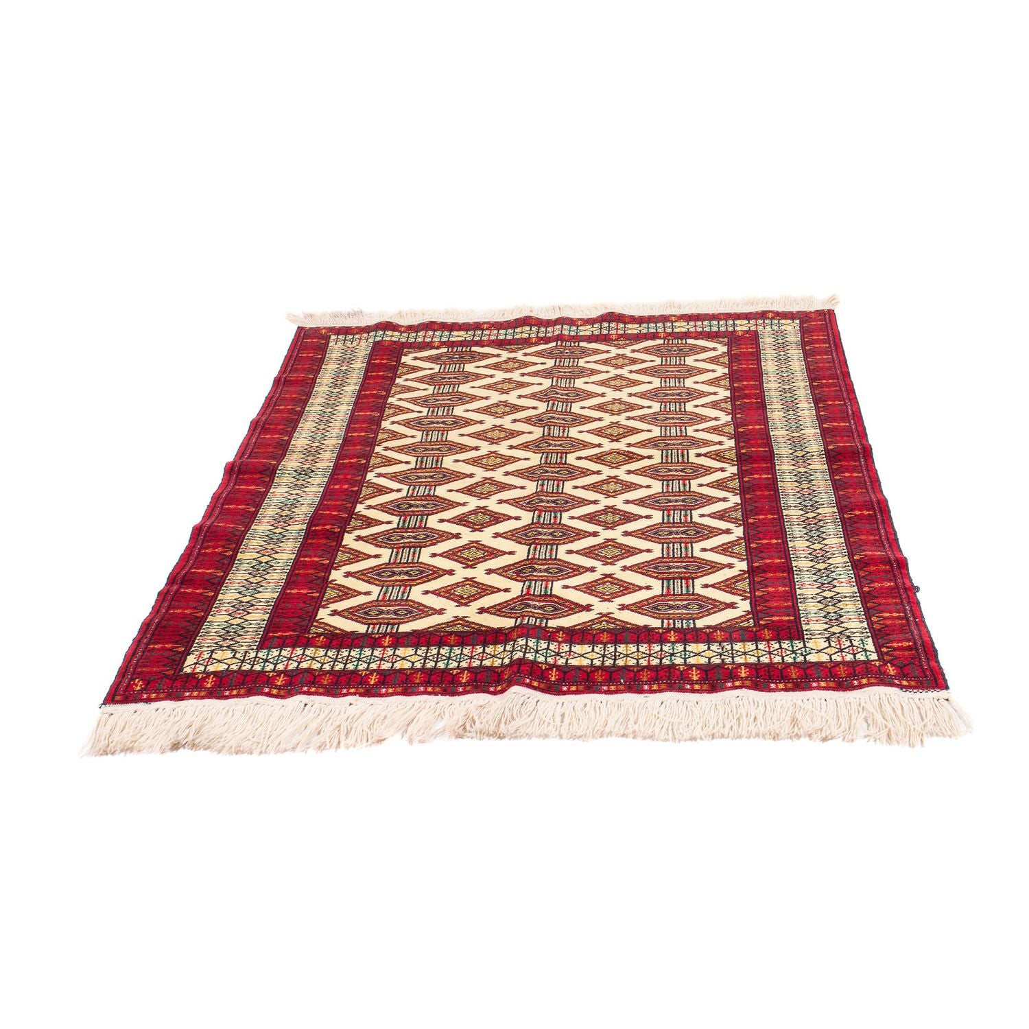 Turkaman Teppich - 167 x 120 cm - beige