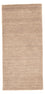 Gabbeh Teppich - Loribaft Softy - 126 x 58 cm - natur