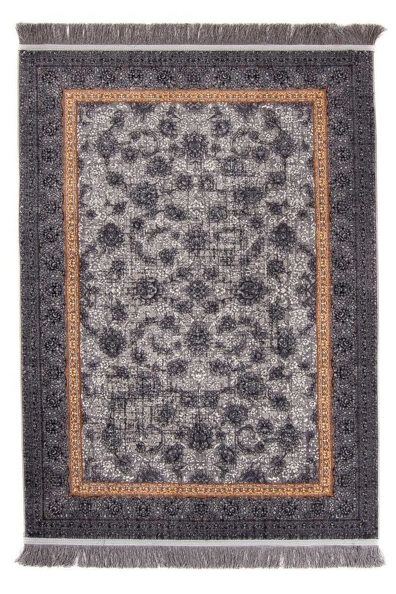 Orientalischer Webteppich - 150 x 100 cm - grau