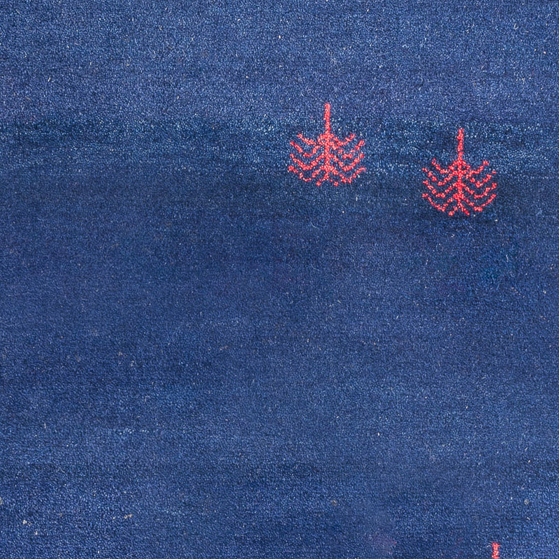 Gabbeh Teppich - Indus - 180 x 120 cm - dunkelblau