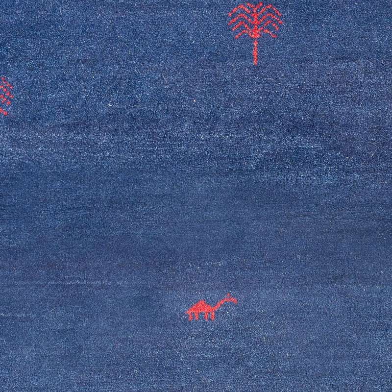 Gabbeh Teppich - Indus - 180 x 120 cm - dunkelblau