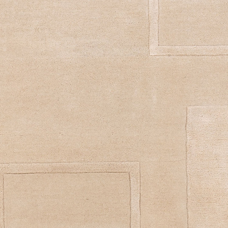 Wollteppich - 200 x 140 cm - beige
