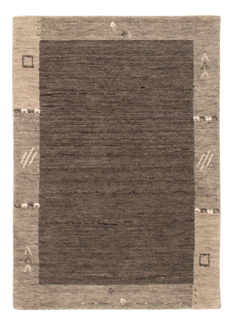 Gabbeh Teppich - Softy - 90 x 60 cm - grau