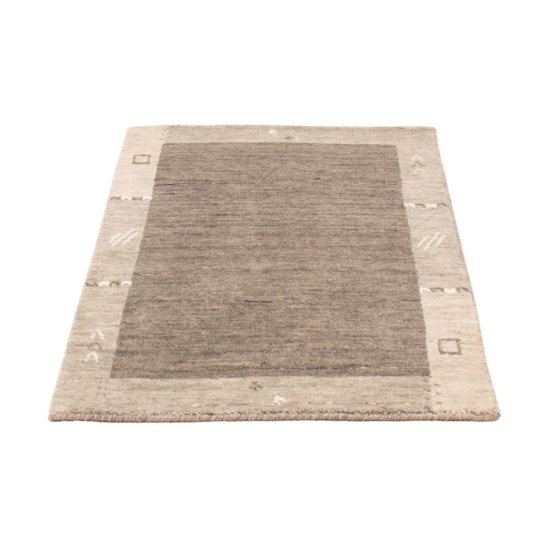 Gabbeh Teppich - Softy - 90 x 60 cm - grau