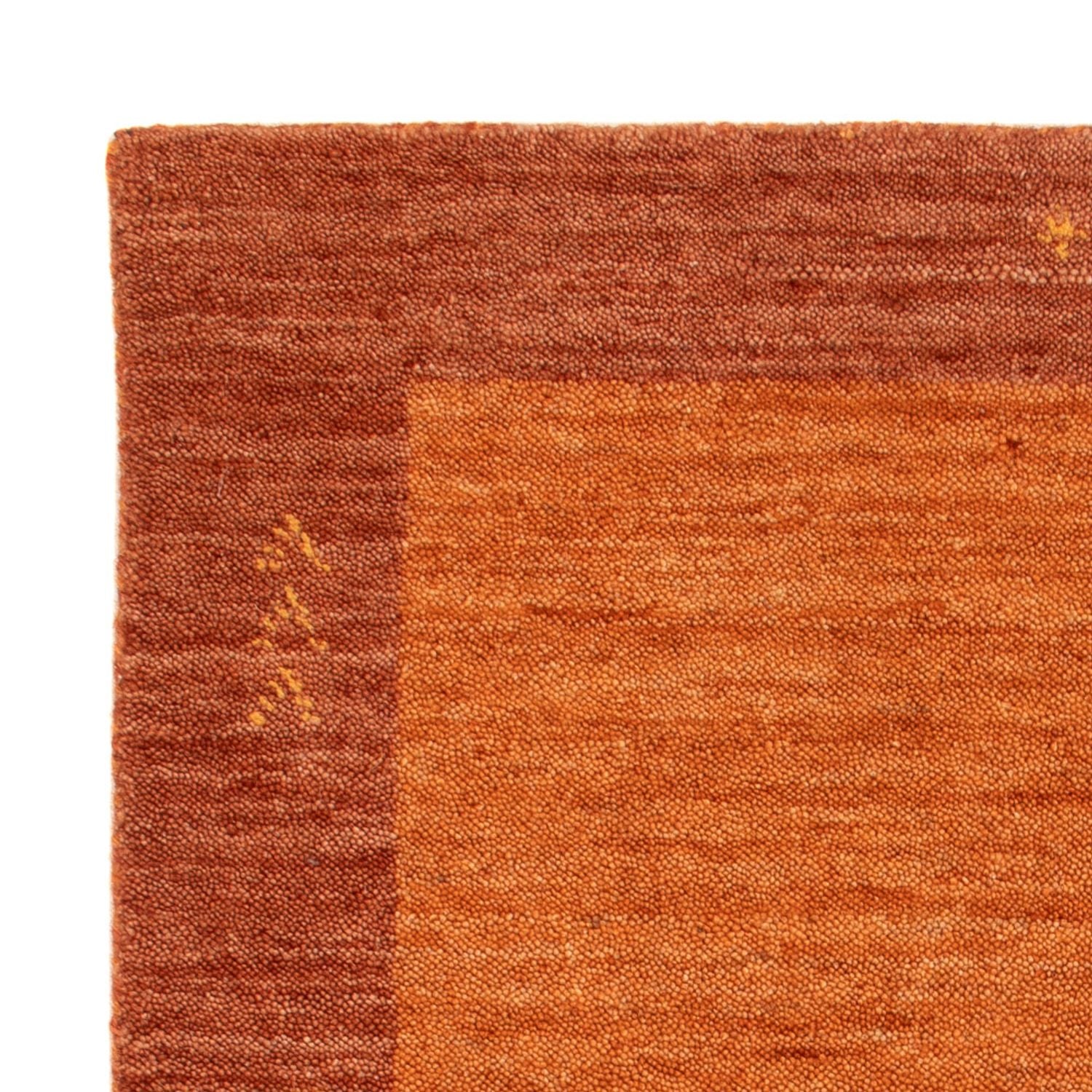 Gabbeh Teppich - Softy - 90 x 60 cm - rost