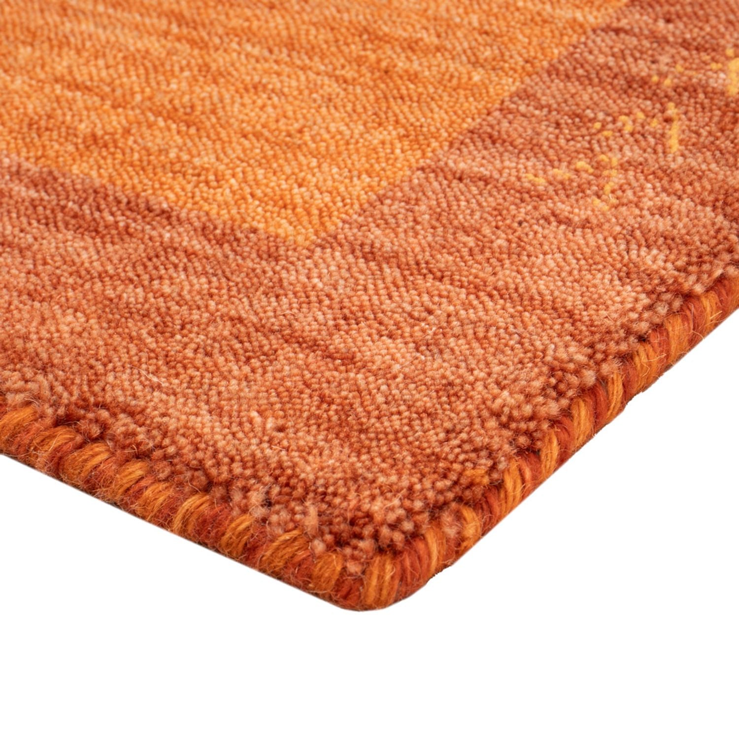 Gabbeh Teppich - Softy - 90 x 60 cm - rost