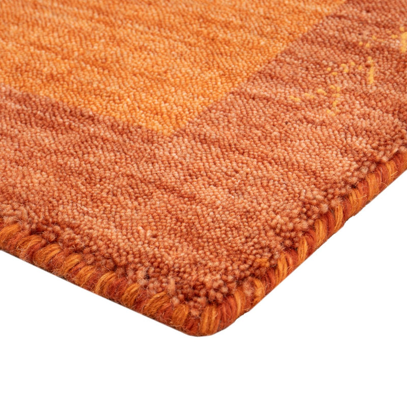 Gabbeh Teppich - Softy - 90 x 60 cm - rost