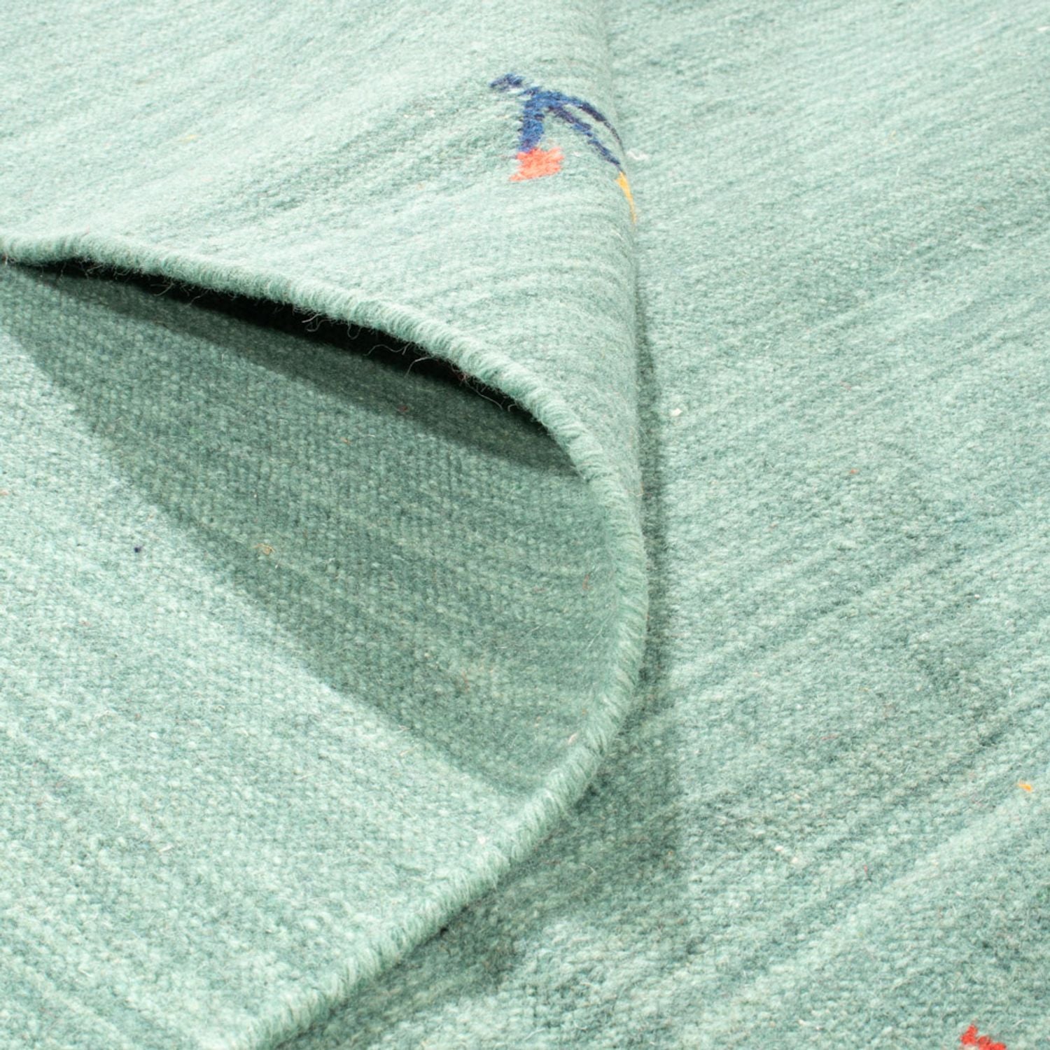 Kelim Teppich - Trendy - 240 x 160 cm - türkis