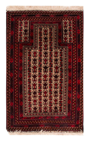 Belutsch Teppich - 142 x 92 cm - beige