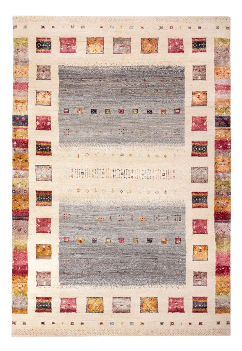 Gabbeh Teppich - Loribaft Indus - 245 x 166 cm - natur