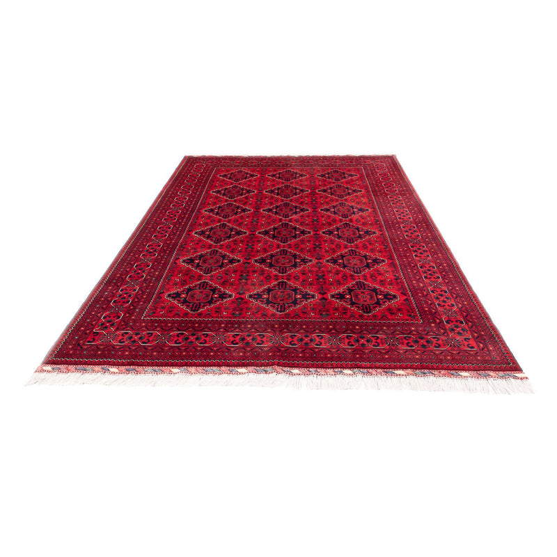 Afghan Teppich - 298 x 198 cm - rot