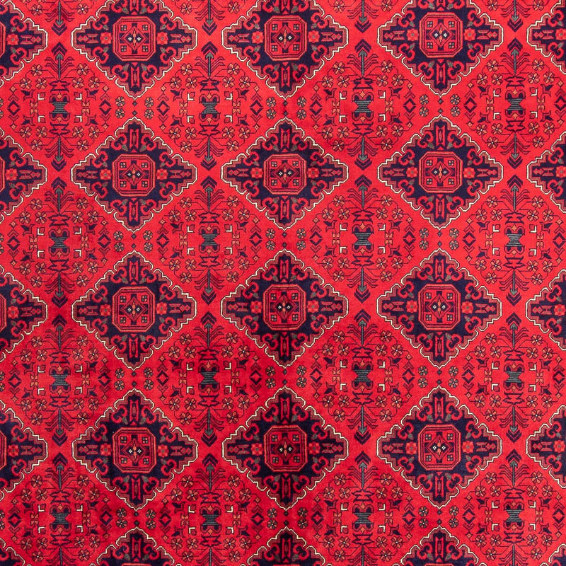 Afghan Teppich - 414 x 292 cm - rot