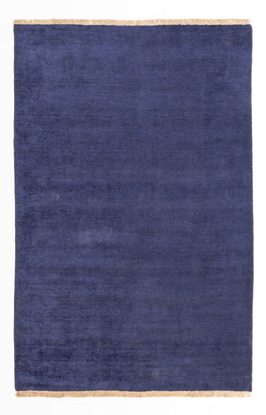 Gabbeh Teppich - Loribaft Perser - 300 x 200 cm - dunkelblau