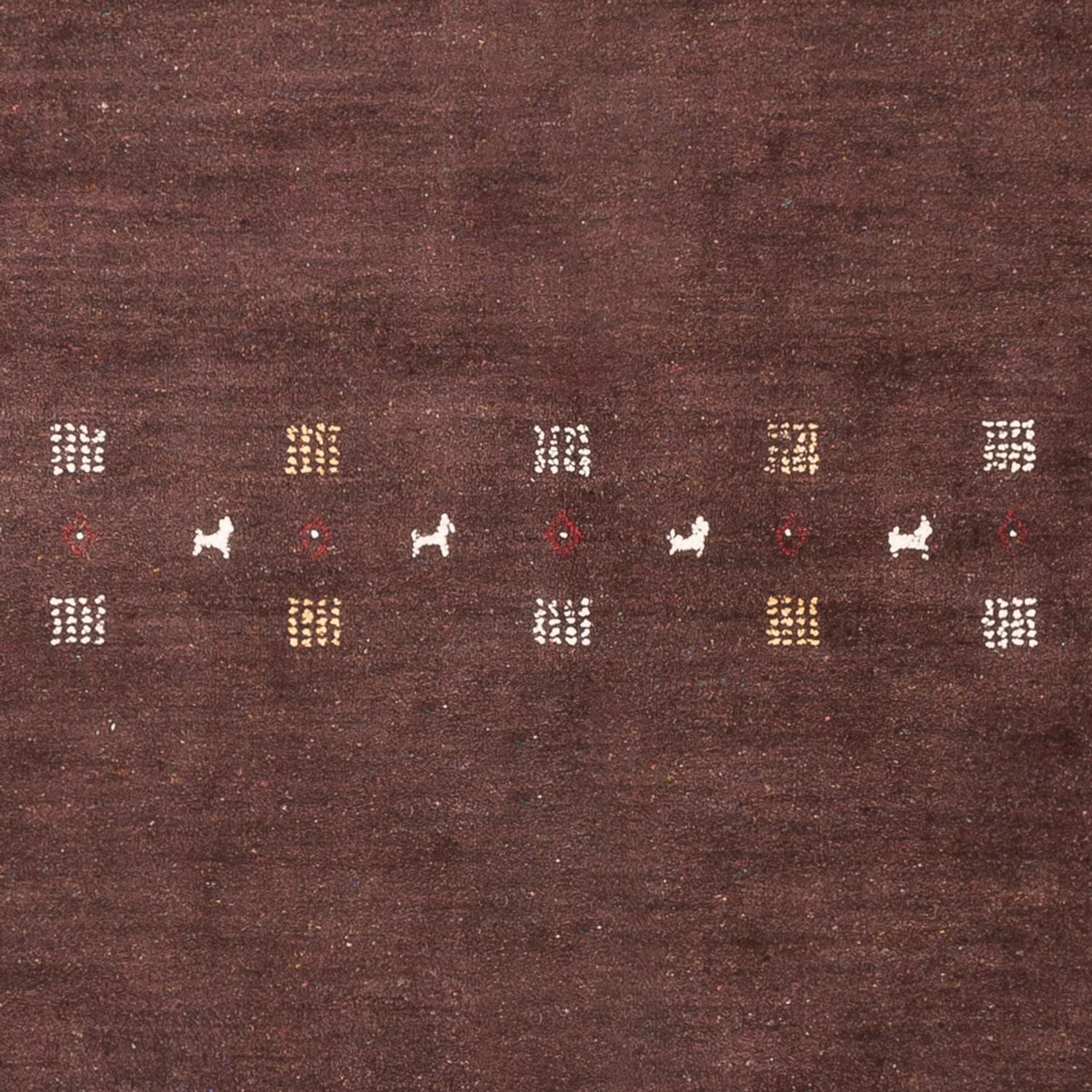 Gabbeh Teppich - Loribaft Perser - 300 x 200 cm - choco