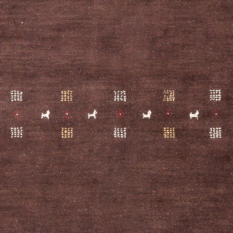 Gabbeh Teppich - Loribaft Perser - 300 x 200 cm - choco