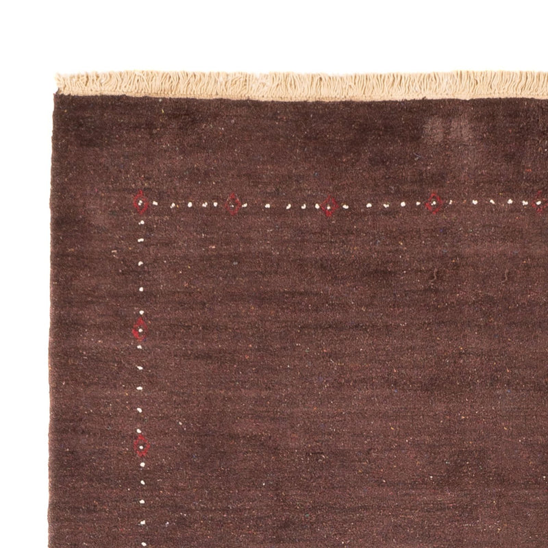 Gabbeh Teppich - Loribaft Perser - 300 x 200 cm - choco