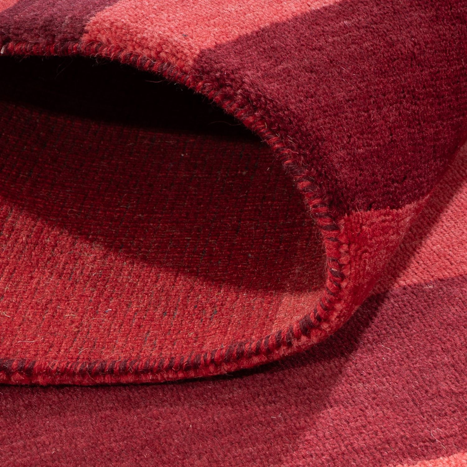 Gabbeh Teppich - Loribaft Softy - 185 x 120 cm - rot