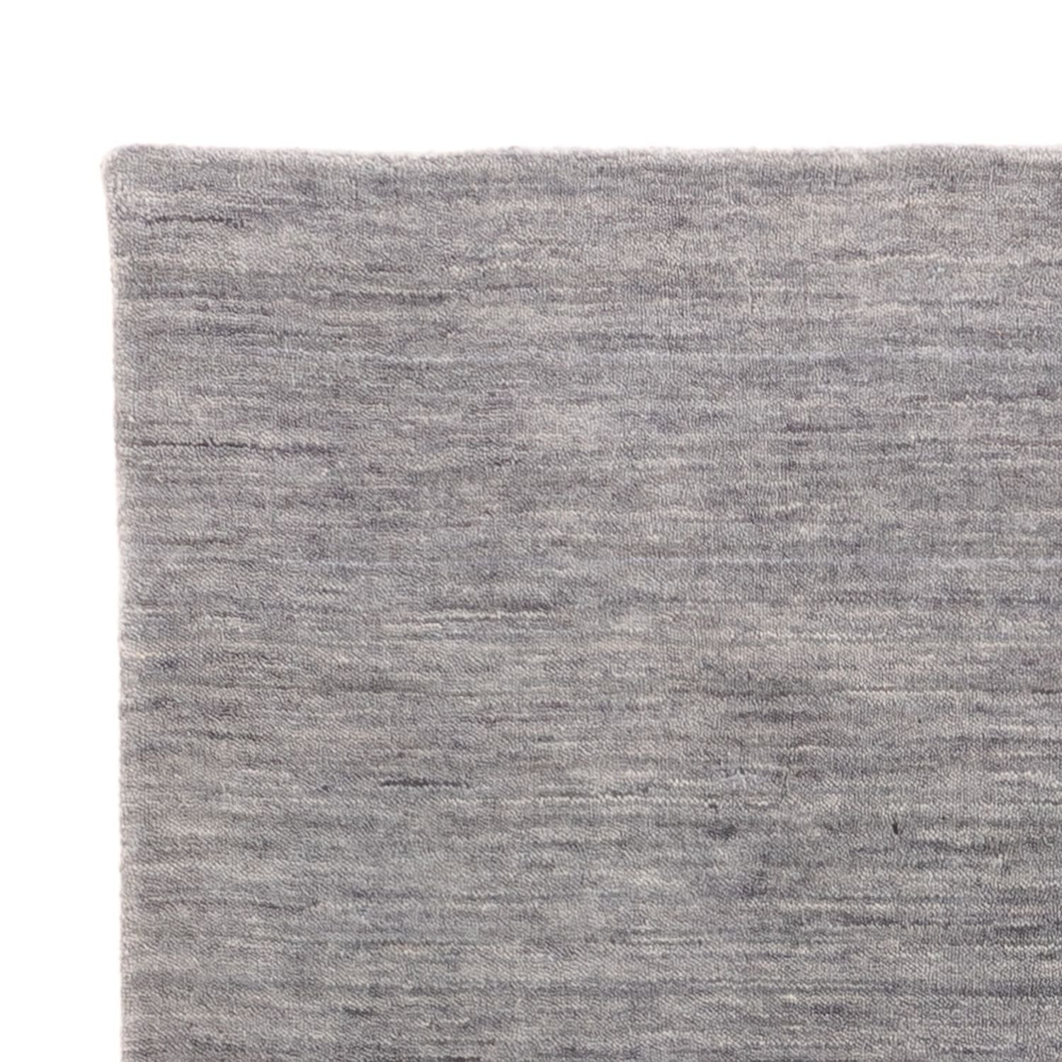 Gabbeh Teppich - Loribaft Softy - 160 x 90 cm - grau