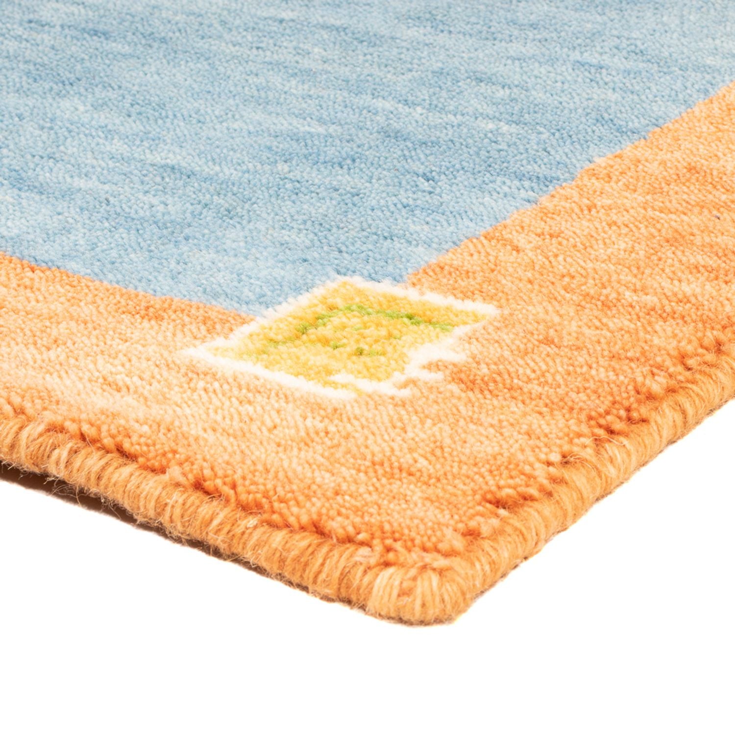 Gabbeh Teppich - Indus - 140 x 70 cm - hellblau
