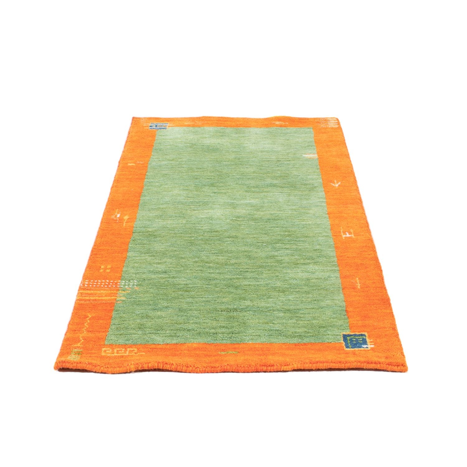 Gabbeh Teppich - Indus - 140 x 70 cm - hellgrün
