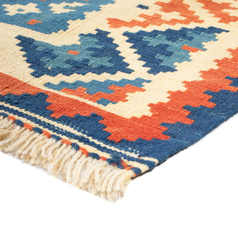 Kelim Teppich - Oriental quadratisch  - 103 x 103 cm - mehrfarbig