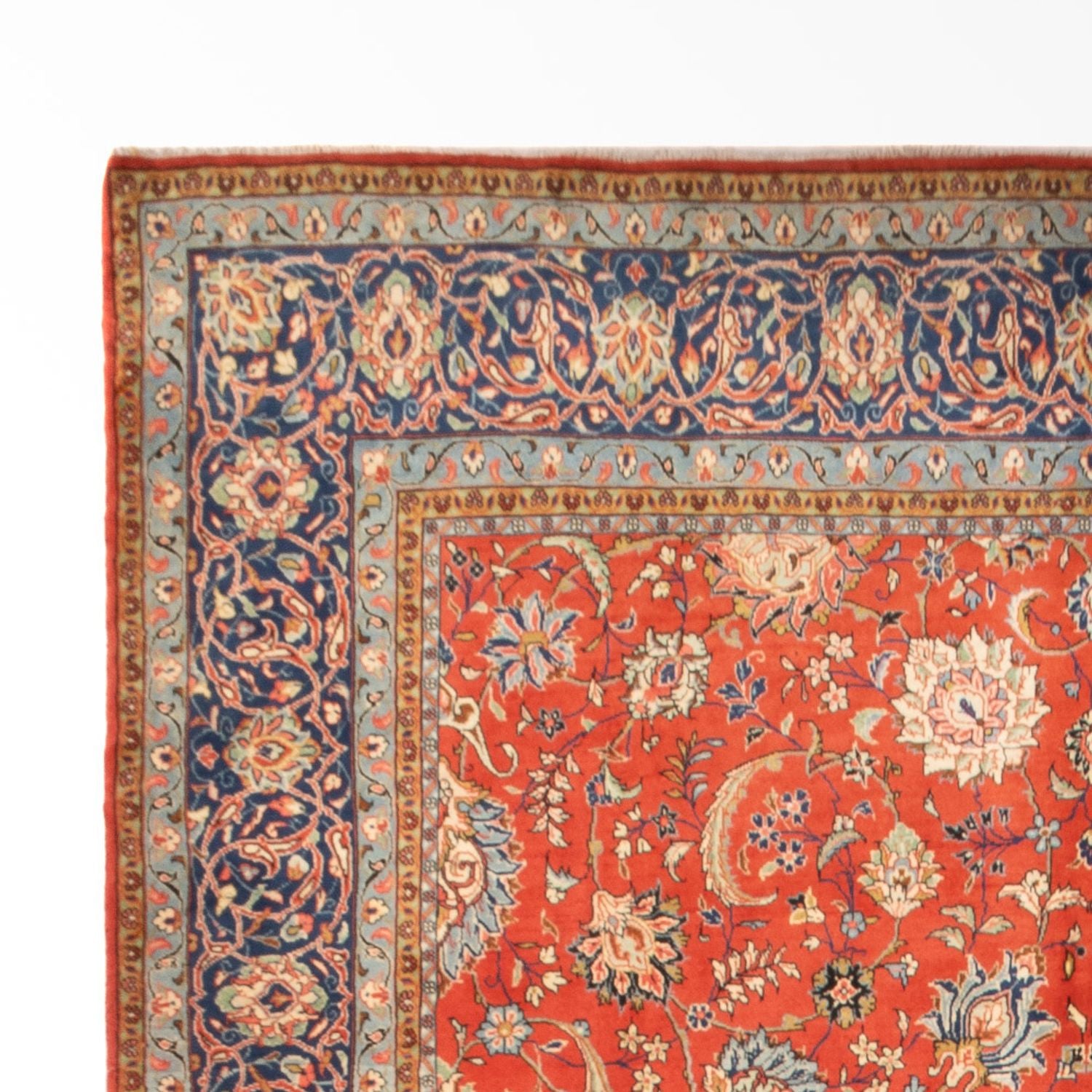 Perserteppich - Täbriz - 393 x 266 cm - rot