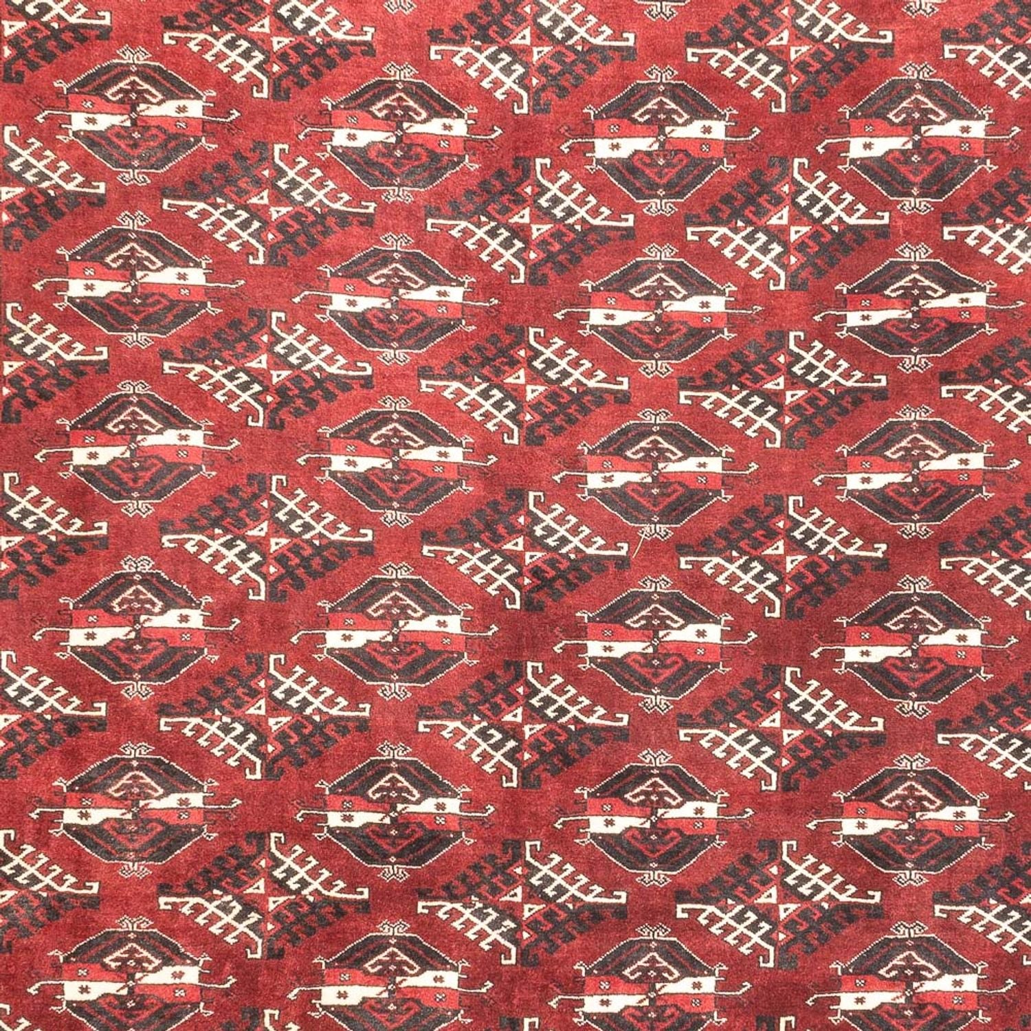 Turkaman Teppich - 390 x 280 cm - rot