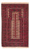 Belutsch Teppich quadratisch  - 250 x 250 cm - dunkelrot