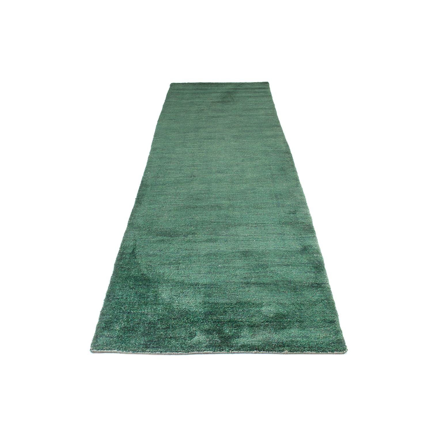 Läufer Gabbeh - Indus - 300 x 80 cm - grün
